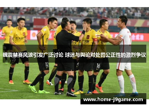 魏震禁赛风波引发广泛讨论 球迷与舆论对处罚公正性的激烈争议